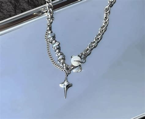 Cat's eye Cross necklace – Boyspick