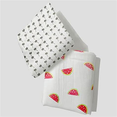 Mahaveer Cotton Organic Cotton Muslin 400 Tc Pack Of 2 Baby Bath Towel ...