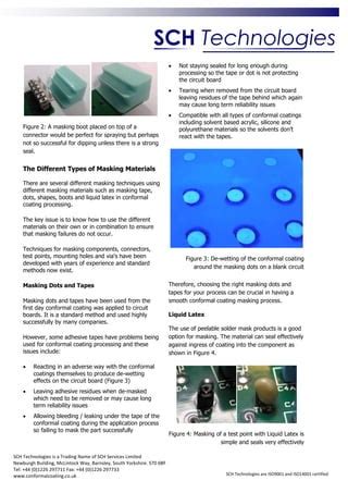 Conformal Coating Masking Methods 的图像结果