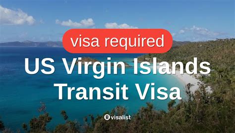 US Virgin Islands Transit Visa for Saint Vincent and the Grenadines ...