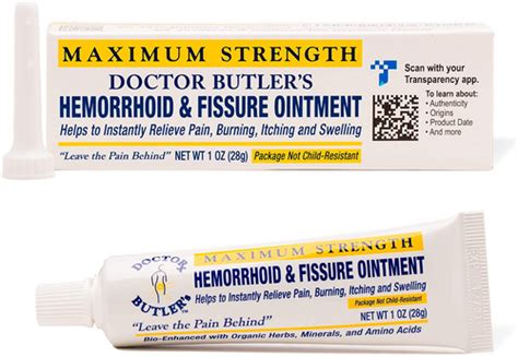 Buy Hemorrhoid Fissure Ointment Treatment Fast Acting Itch Swelling ...