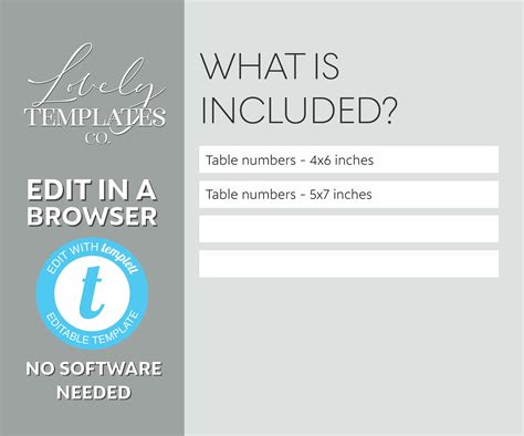 Image result for Table Number Format