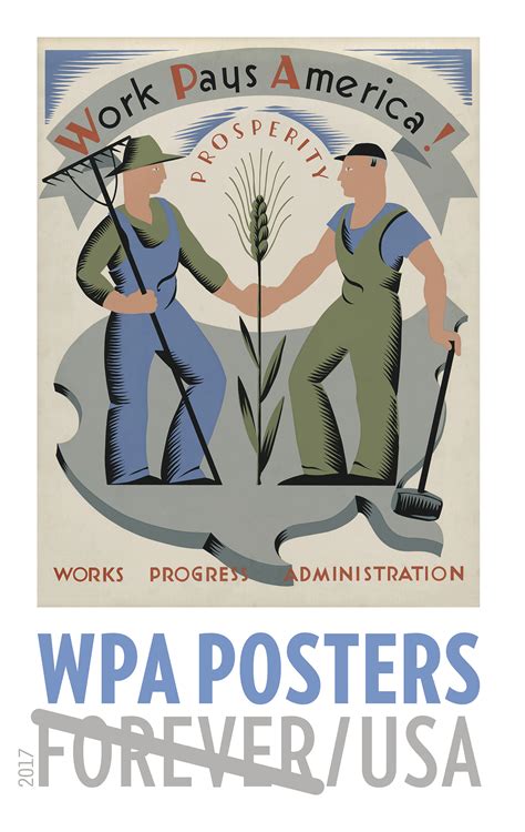 WPA Posters — Stamps Forever