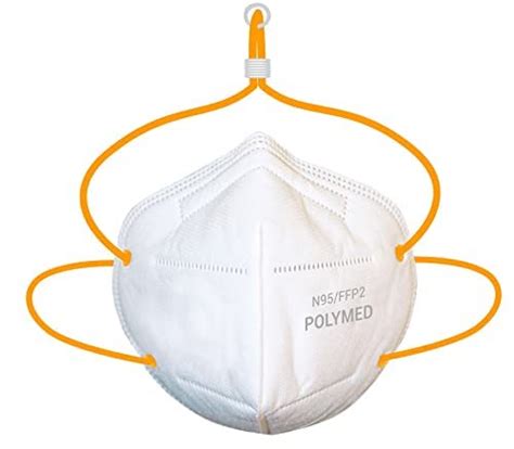 Polymed Polymask | N95/ FPP2 | Sterile Face Mask - Neck Loop (Neck Loop ...