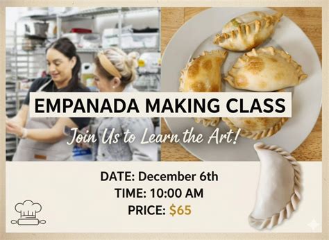 Empanada Making Class 🥟🇦🇷, 1268 s 500 w, Woods Cross, UT, 6 December ...