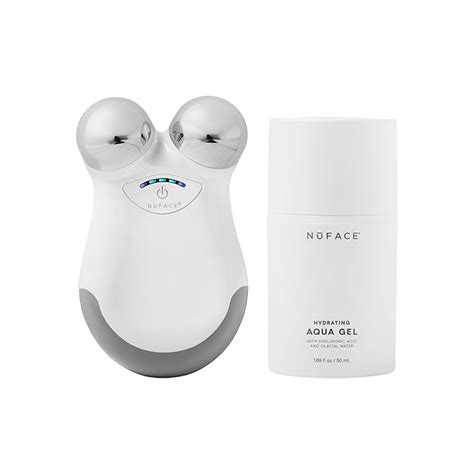 NuFACE mini Facial Toning Device (includes 2 oz/59 ml Aqua Gel Primer ...