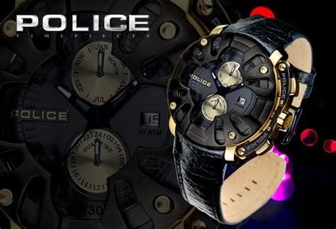 Buy Police Protector Singham Analog Black Dial Men's Watch ...
