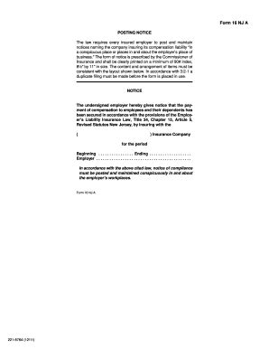Form 16 Nj A Fillable - Fill and Sign Printable Template Online