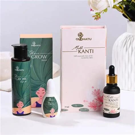 Hair oil + Face Oil combo – omdhatuayurvedas