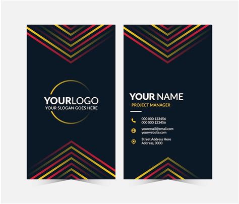 Double Sided Business Card Design 的图像结果