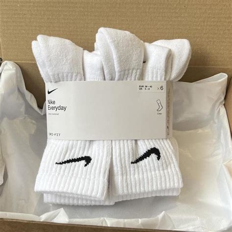 Brand new Nike socks. Pack of 6 pairs. Nike crew... - Depop