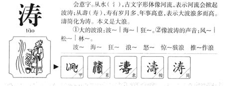 涛字五行属什么，涛字的含义是什么，涛字取名的寓意（男孩，女孩）_第一起名网