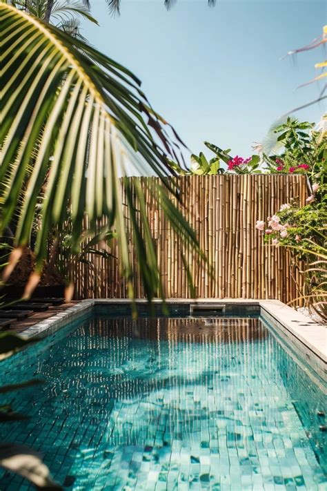 Image result for Pool Privacy Screen Ideas