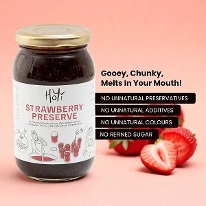 Natural Strawberry Preserve Jam | No Sugar | Hoyi Farm – HoYi