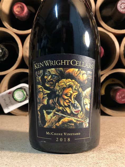 Ken Wright Cellars, Yamhill-Carlton, McCrone Vineyard, Pinot Noir 2018 ...