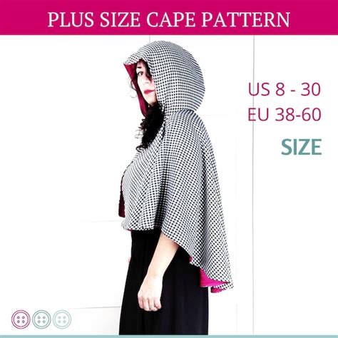 Hooded Cape Pattern - Etsy