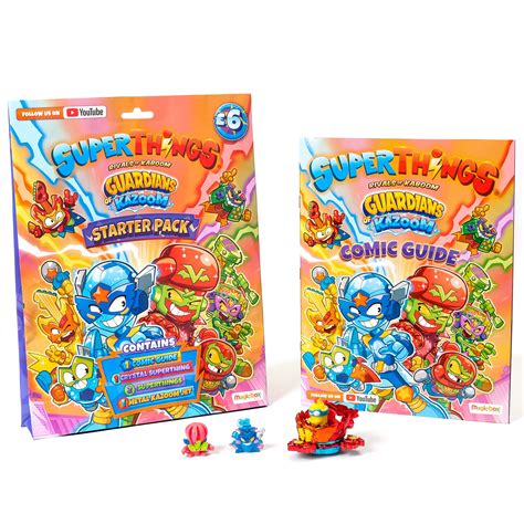 Buy SUPERTHINGS Guardians of Kazoom - Starter Pack. Includes a Comic ...
