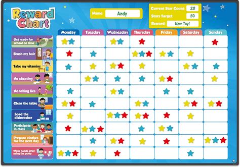Magnetic Reward Chart for Children – 80 Chores, India | Ubuy