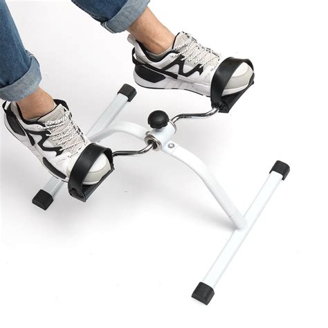 Portable Pedal Exerciser,Under Desk Compact Exercise Equipment for Arms ...