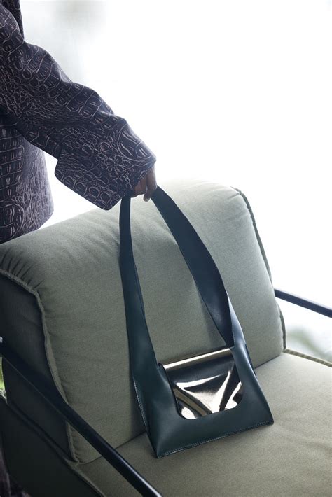 METAL FLAP BAG Green – Tann-ed