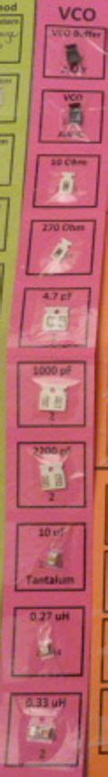 ECET 274 Radio Replacement VCO Components Card