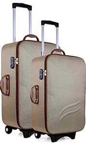 Buy Stylish Trolley Bag for Travel (Medium & Small) Size 20+24 Trolley ...