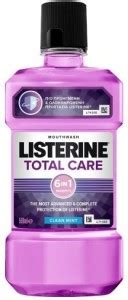 LISTERINE TOTAL CARE 6IN1 CLEAN MINT MOUTH WASH 500 ML MADE IN FRANCE ...