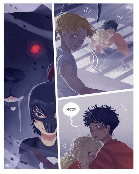 Percy Jackson And Nico Di Angelo Comics