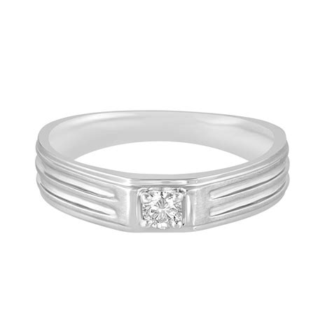 Buy Breathtaking Diamond and 950Pt Platinum Men's Finger Ring PMR23085 ...