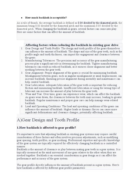 Backlash Engineering Examples 的图像结果