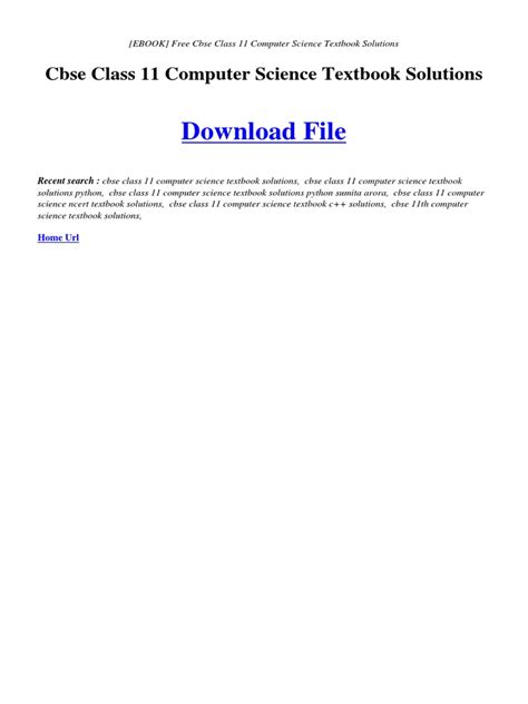 Image result for Class 11 Computer Science Notebook