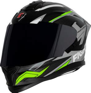 Steelbird SBH-57 Fighter F7 ISI/DOT Certified Full Face Graphic Helmet ...