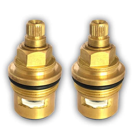 od @ Ceramic Disk Fitting Brass FLT Type 28 x 1.5 Spindle Spare Part ...