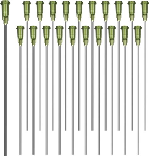 Amazon.com: 20 Pieces 4 Inch Blunt Tip Dispensing Needle with Luer ...