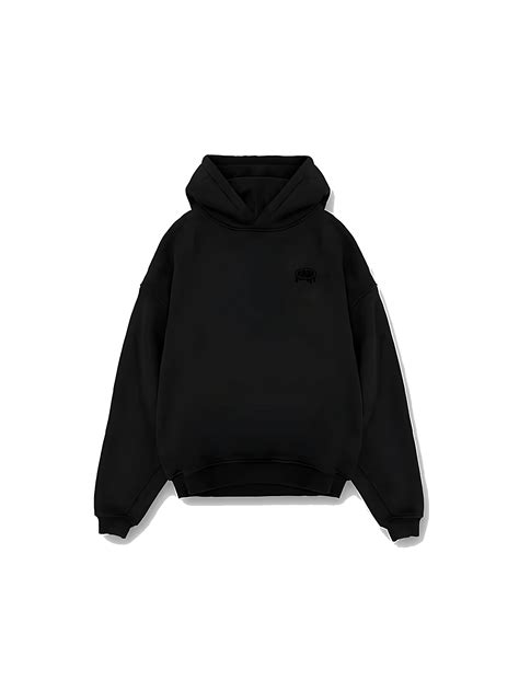 Double patty Extra Juicy Cross Neck heavyweight Hoodie (500 Gsm + 220 ...