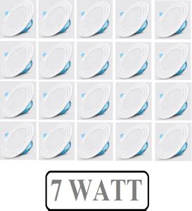 Brightstar 7WATT Pack of 20 White Colour Conceal Light Downlight ...