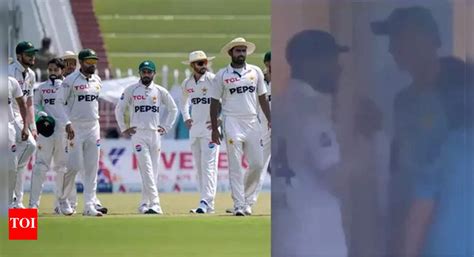 Watch: Drama in Pakistan dressing room! Shan Masood loses cool, argues ...