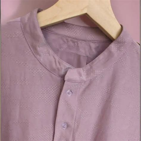 Periwinkle Mandarin Neck Dri-fit Tshirt BiggerBetter plus size clothes ...