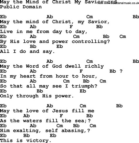 Lord Jesus My Savior Lyrics at Leo Stonham blog