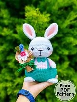 Image result for Flat Bunny Pattern