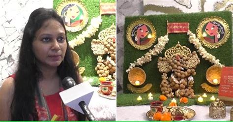 Brilliant Idea! On Ganesh Chaturthi, Surat Doctor Makes Edible Ganesha ...