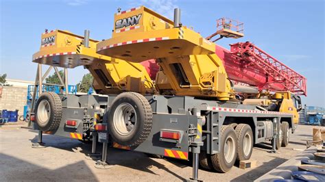 SANY Lifting Machine 80 Ton Truck Crane | INDO INFRASTRUCTURES LTD.