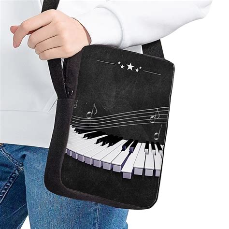Artistic Piano Key Shoulder Bag for Kids Student – CRAZE