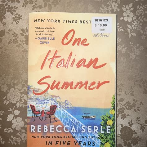 One Italian Summer : A Novel by Rebecca Serle (2023, Trade Paperback ...