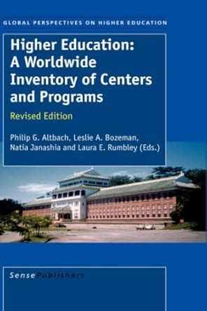 Buy Higher Education: A Worldwide Inventory of Centers and Programs ...
