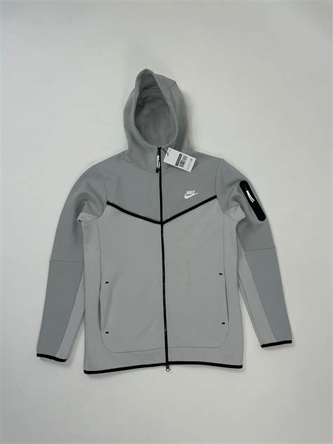 NSW Tech Fleece Full Zip Hoodie Double Light Gray Nike