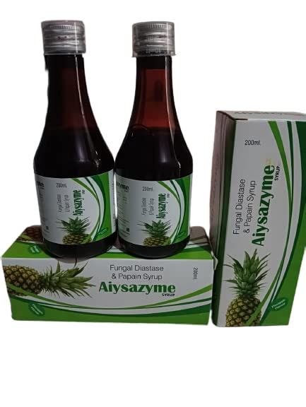 Buy Fungal Diastase And Pepsin Syrup Digestive Oral Syrup General ...