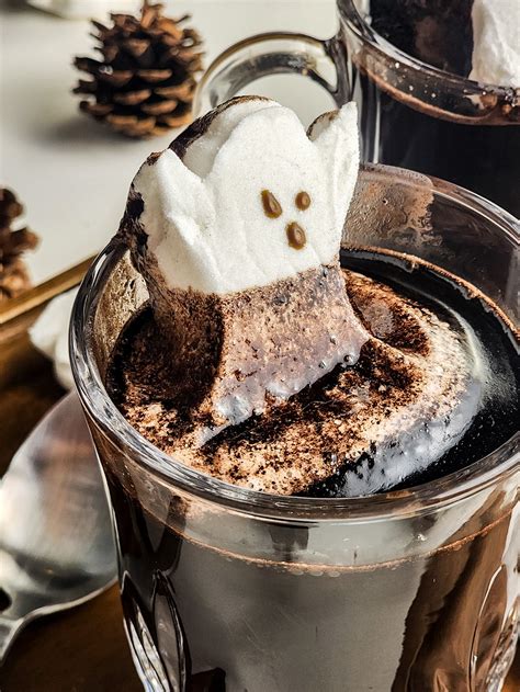 Halloween Hot Chocolate - Black Hot Cocoa