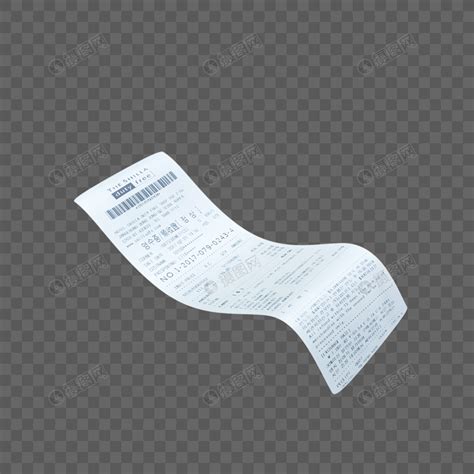 3d纸质的购物账单元素素材下载-正版素材402035281-摄图网