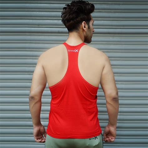 Alpha Male Stringer- Ferrari Red- Sale – GymX